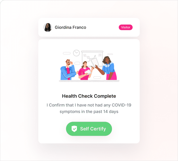 This is a self-certify notification example